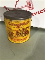 Campbell Brand Steel Cut Blend Coffee Tin