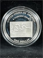 2006 silver proof dollar Benjamin Franklin