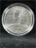 1991 silver commemorative dollar 38 anniversary