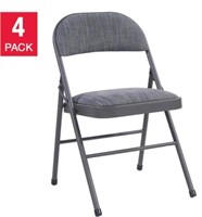 Max Chief - (4 Pack) Fabric Folding Chairs (In