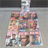 10 1990's Boxing Illustrated Magazines: Mike Tyson