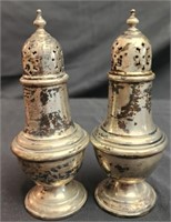 Gorham sterling salt and pepper shakers