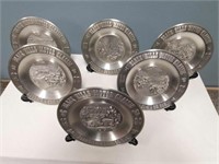 Black Hills Motor Classic Pewter Collector Plates