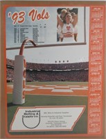 1993 UT Football Schedule