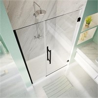 Frameless Wall Hinge Shower Door (48x72)