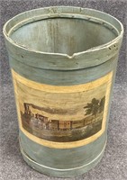Vintage Wood Barrel, The Express Train