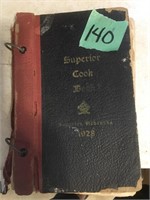 1928 Superior Cookbook