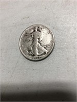 WORN STANDING LIBERTY QUARTER