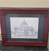 BOONE COUNTY COURTHOUSE PENCIL SKETCH