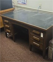 WOOD OFFICE DESK