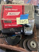 Disk grinder