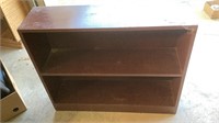 2 shelf wooden cabinet, 36 x 10 x 30