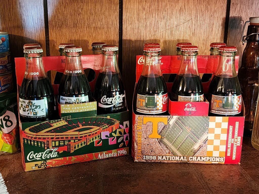 1998 Tennessee Coca Cola 6 Pack
