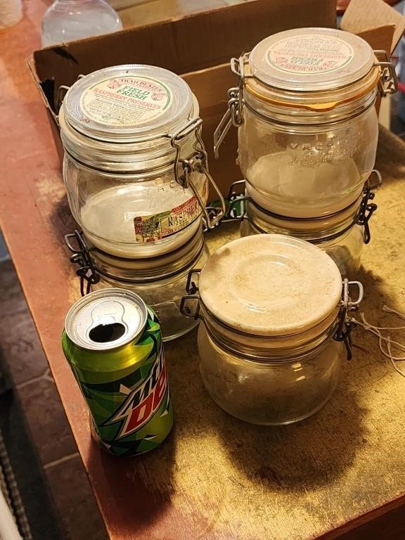 Vintage Locking Jars