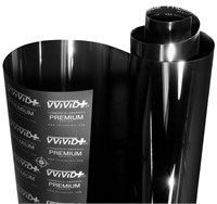 VViViD+ Ultra Gloss Piano Black Vinyl Car Wrap