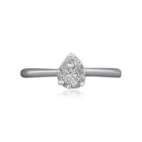 14K WHITE GOLD 0.50CT DIAMOND RING