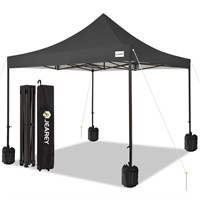 JEAREY Upgraded 10x10 Pop Up Canopy Tent, Heavy