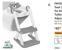 FAYOGOO Potty Training Toddler Toilet Seat