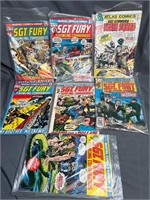 Vintage Comic Book Lot Sgt Fury