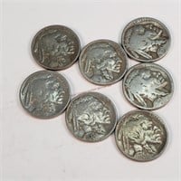 7- Buffalo Nickels