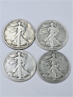 Walking Liberty Half Dollar: 1918 1920D 1936 1938