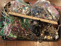 Lot Of Broken Jewelry & Findings