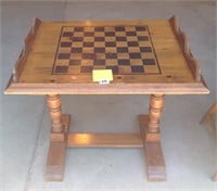 Knotty pine ?? game table