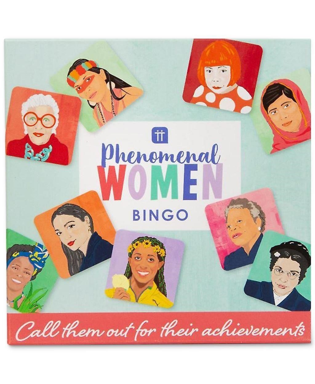 Talking Tables Phenomenal Women Bingo Game