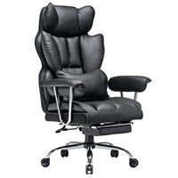 Efomao Desk Office Chair 400LBS, Big High Back PU