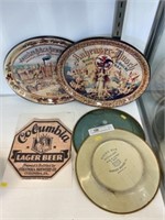 Advertising Brewery Trays with Reproduction Label