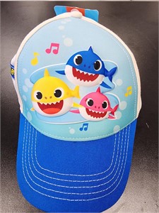 3D POPS baby shark kids hat