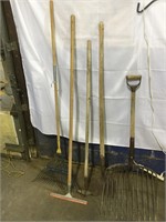 Hoe, Rakes, Pitch Fork