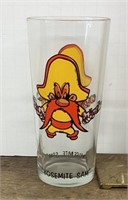 Yosemite Sam character glass