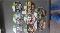 Assorted Xbox discs