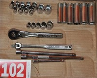 Nice Crafts. 1/4" metric reg/deep well socket set