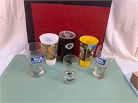 *GB PACKER & BUD LIGHT TUMBLERS