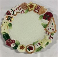 Holiday decor tray