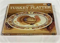 Himark Ceramic Turkey Platter