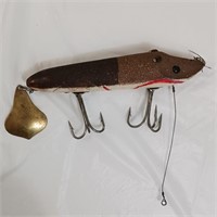 Wooden Mouse Fishing Lure