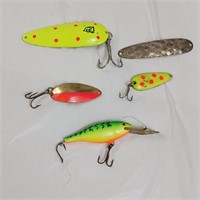 Spoon Baits and Diver Fishing Lure