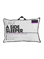 I Am a Side Sleeper Firm Extra Firm Support Pillow