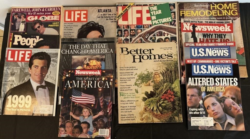 Vintage Life Magazines, Newsweek & More