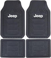 Plasticolor Jeep Logo Weatherpro 4 Piece Floor Mat