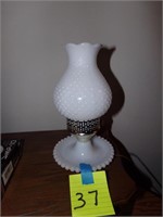 Bedside Lamp - Milkglass