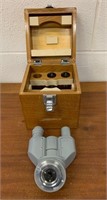Binocular head for stereo microscope