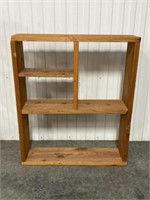 37 x 44 x 9 in Wood Shelf