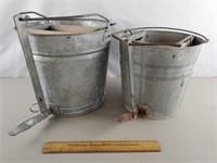 Vintage Mop Buckets