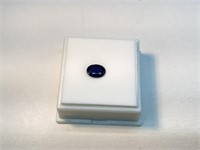 1.30ct avg 8x6mm Oval Blue Sapphire