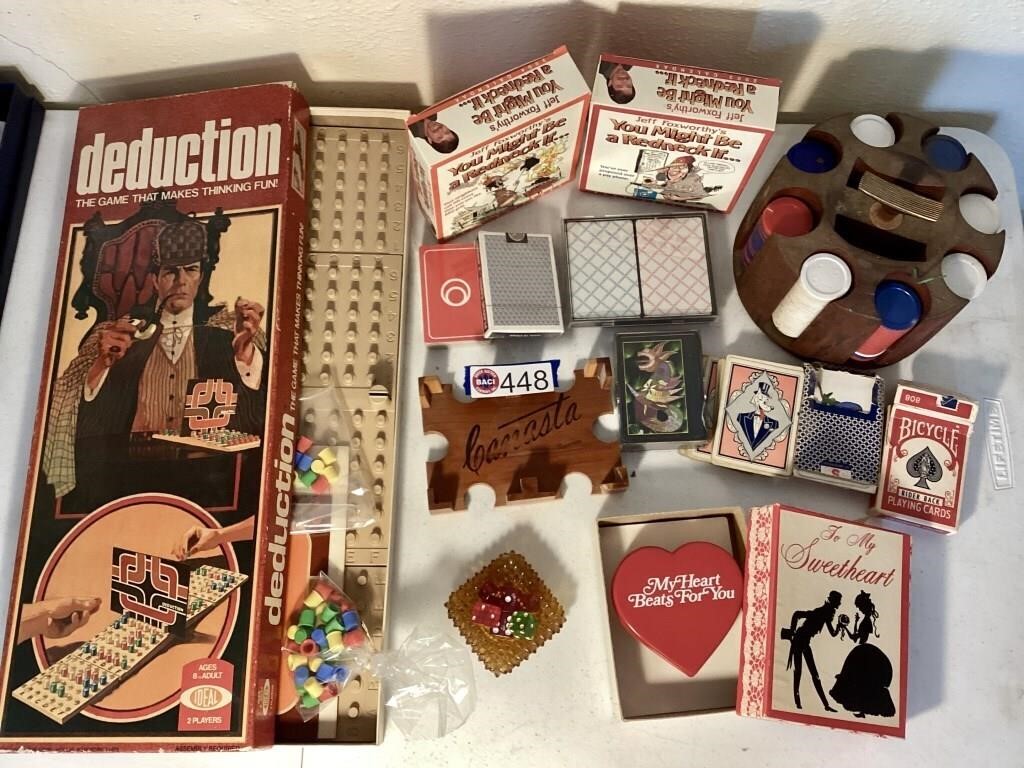 Vintage game lot