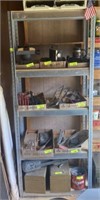 Metal shop shelf